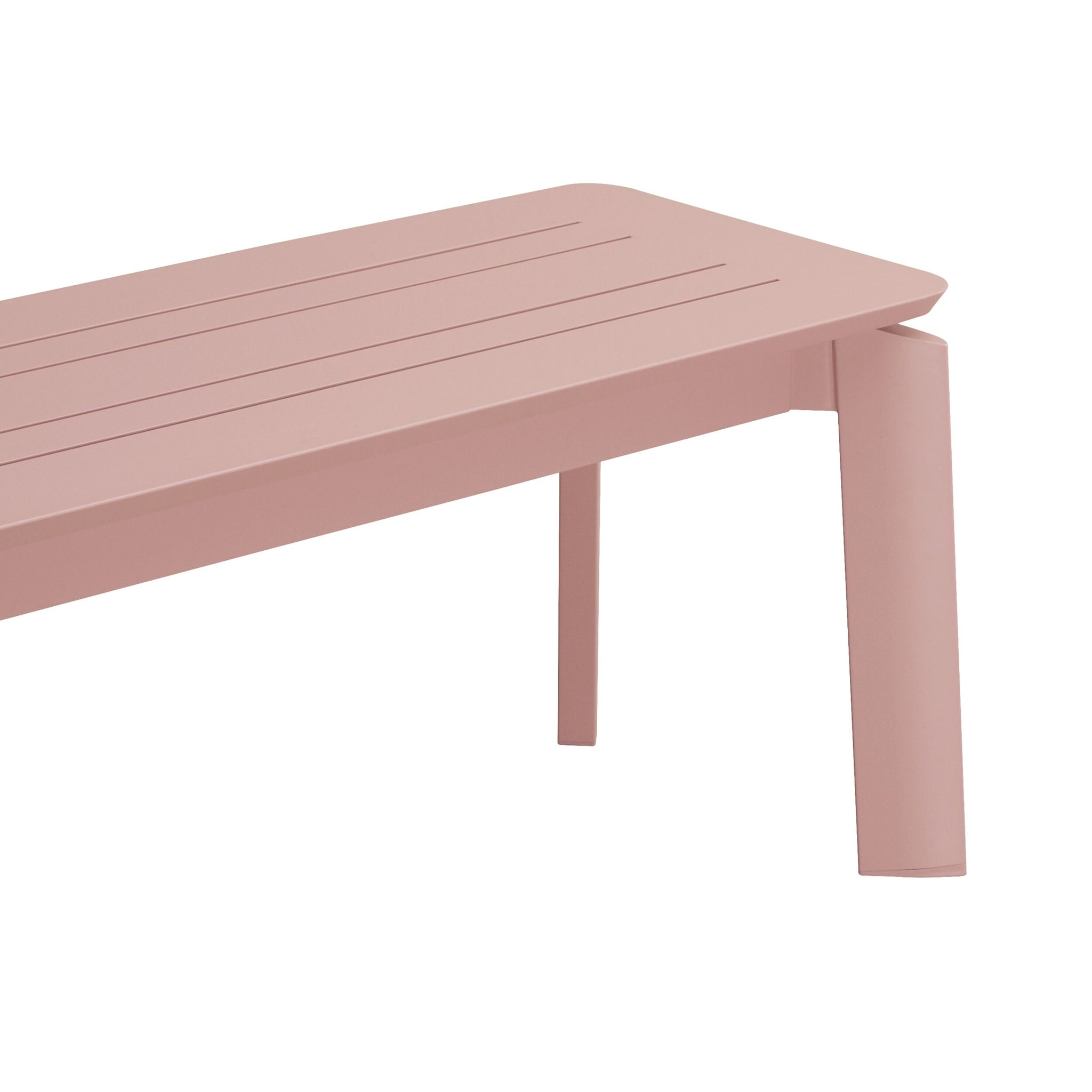 Santana Bench 185cm Rose Pink