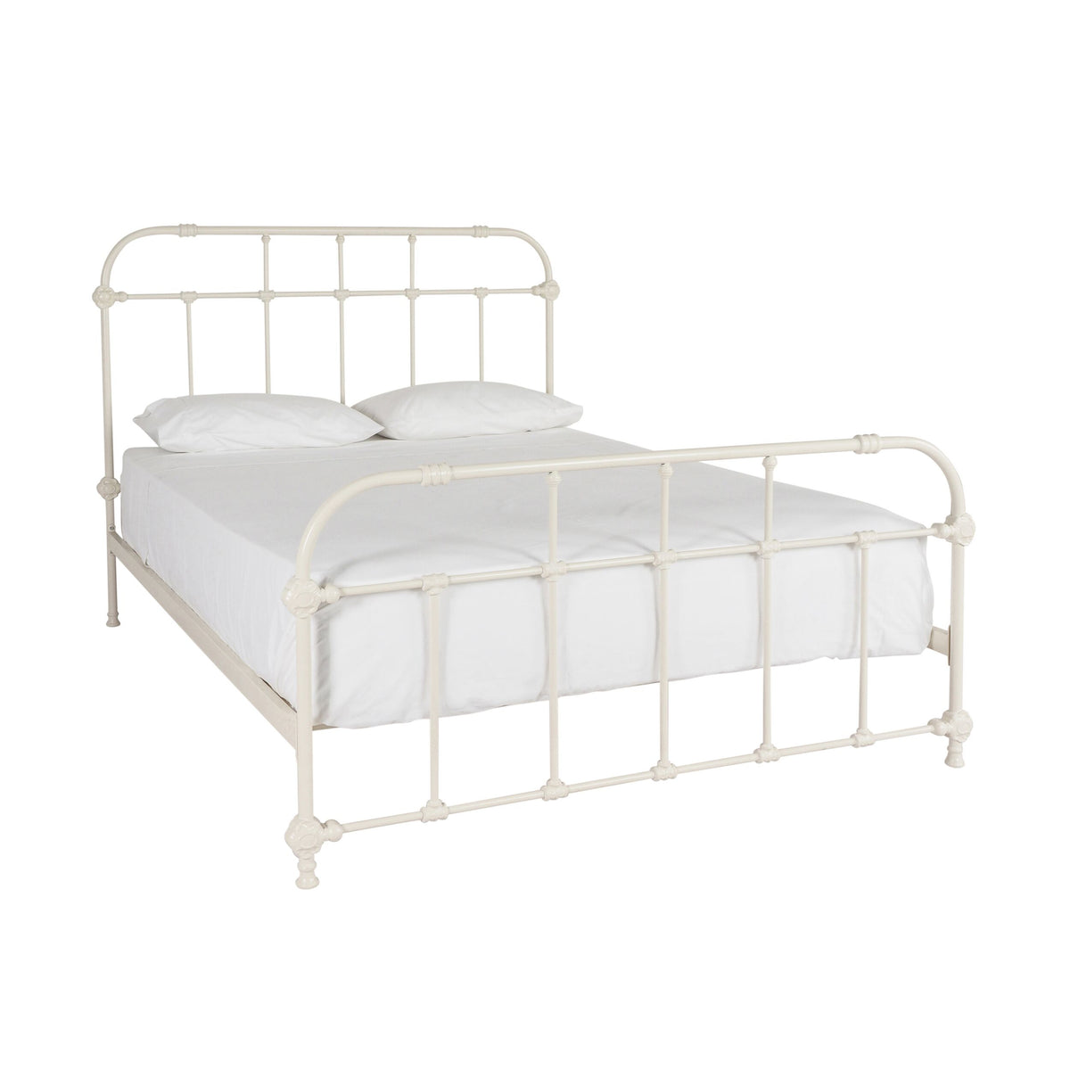 Manor Queen Bed White – Early Settler NZ