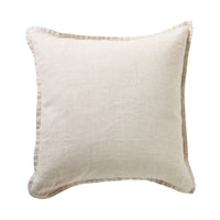 Hamptons French Linen Cushion Natural 50x50cm