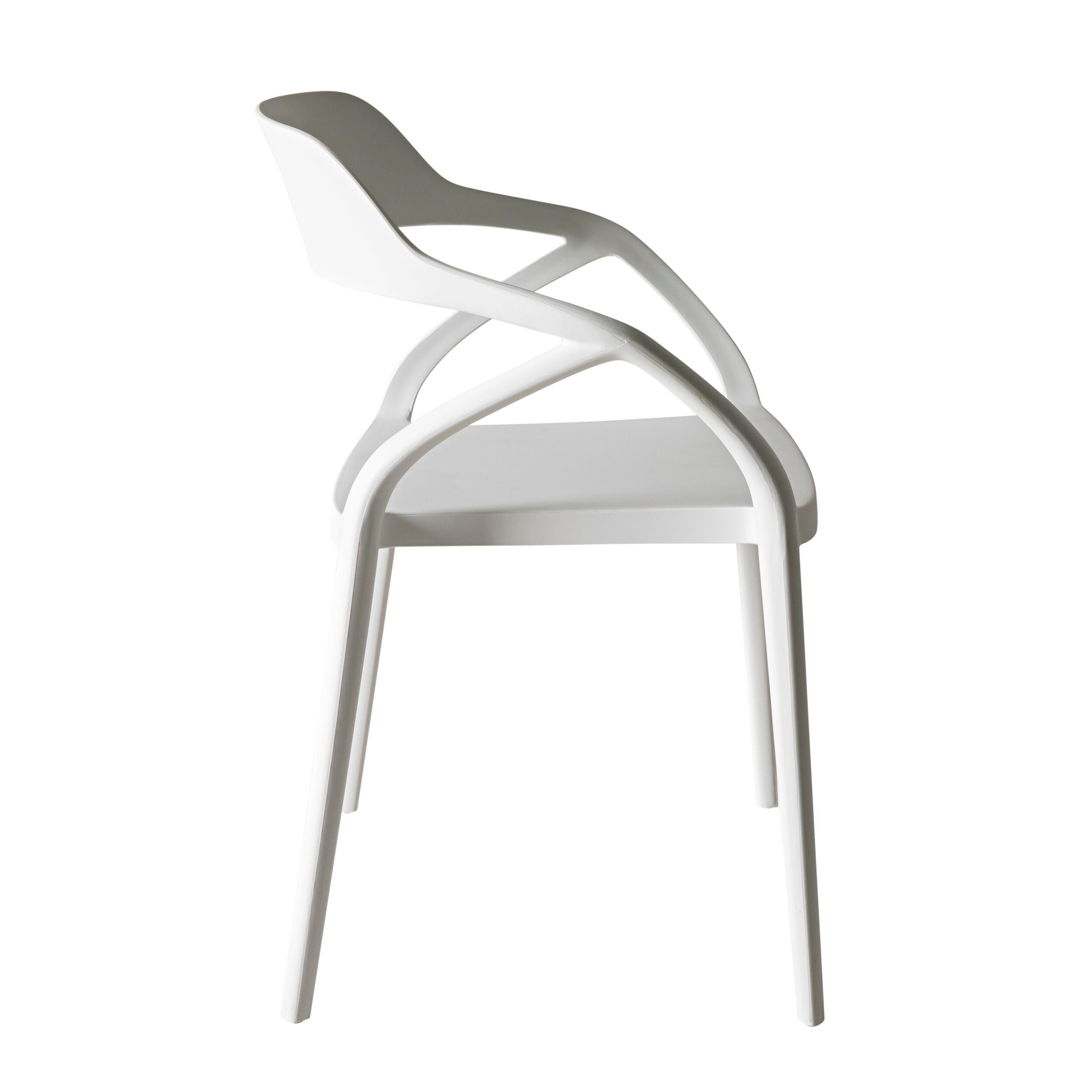 Inigo Outdoor Dining Chair White