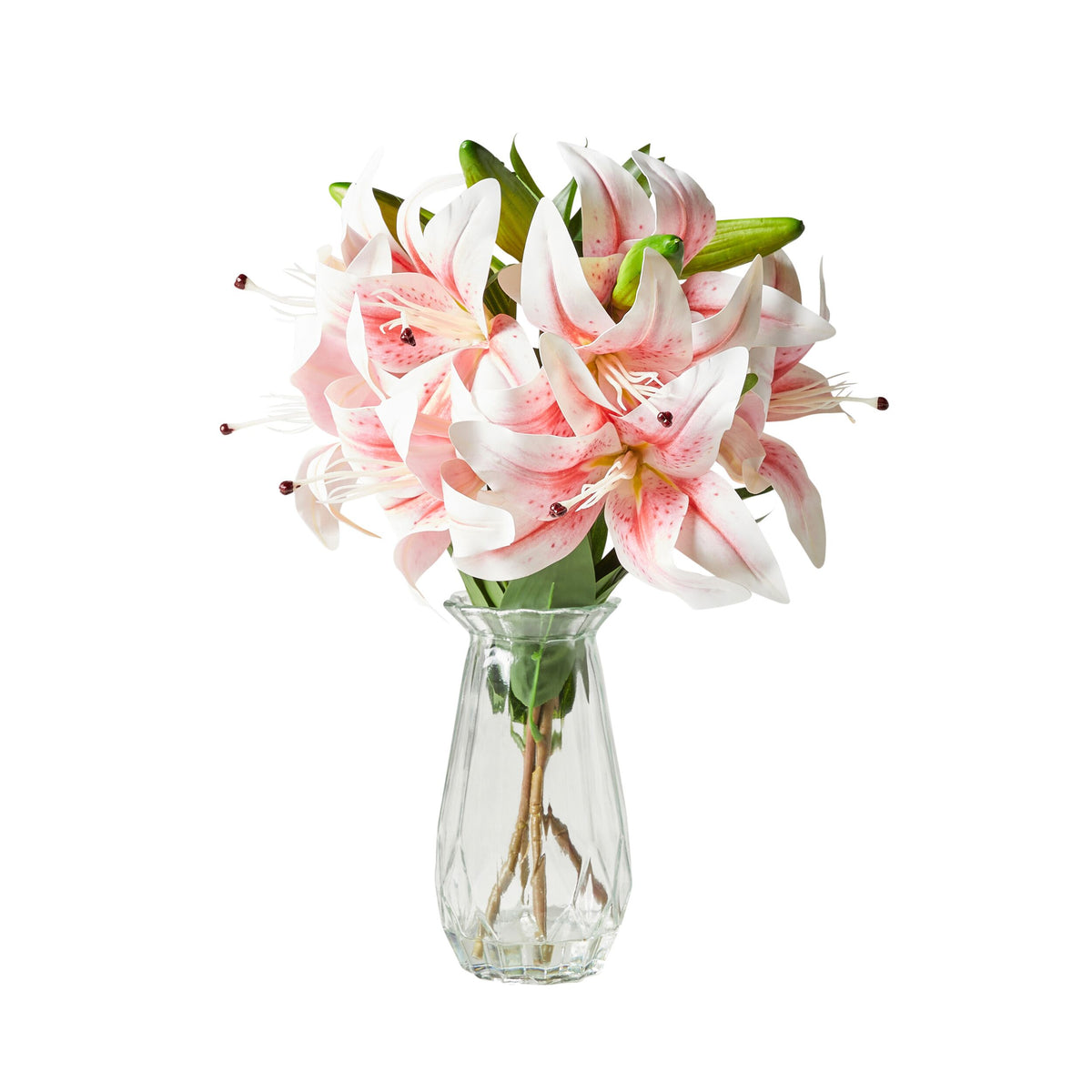 Floriana Oriental Lily Bloom Vase 50cm