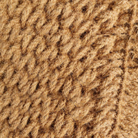 Half Moon Fringed Coir Doormat 75cm