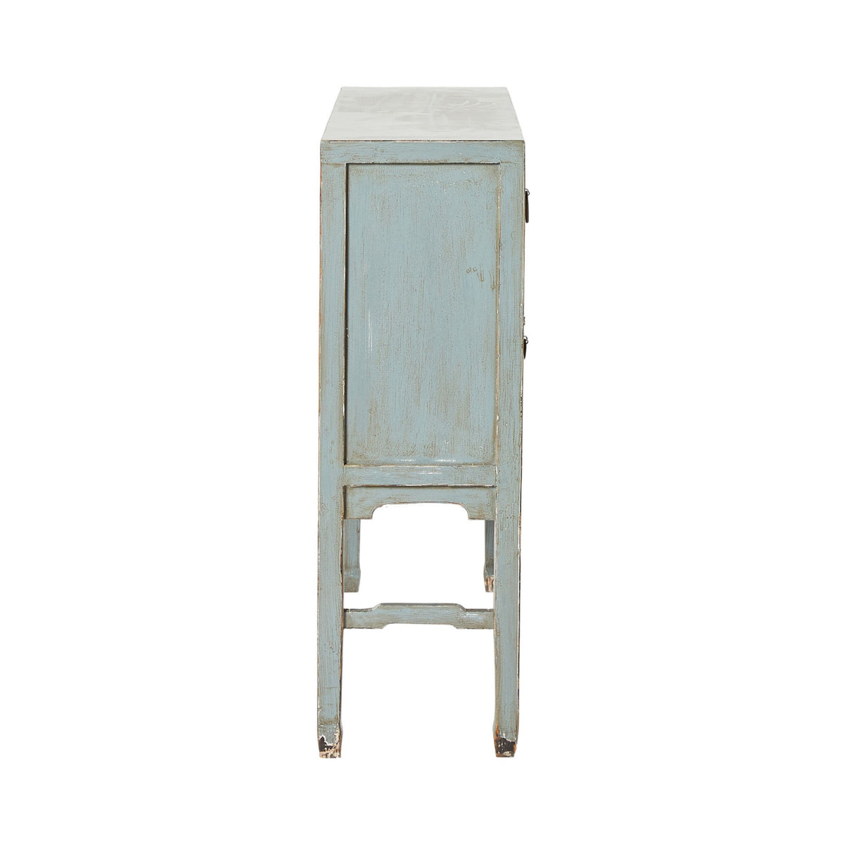 Sansha Console 5 Drawer 4 Door Dove Grey