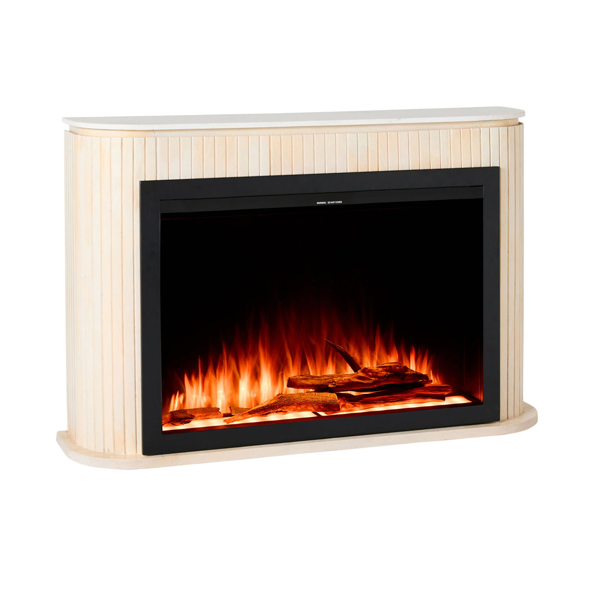 Deva Fireplace Natural with Insert