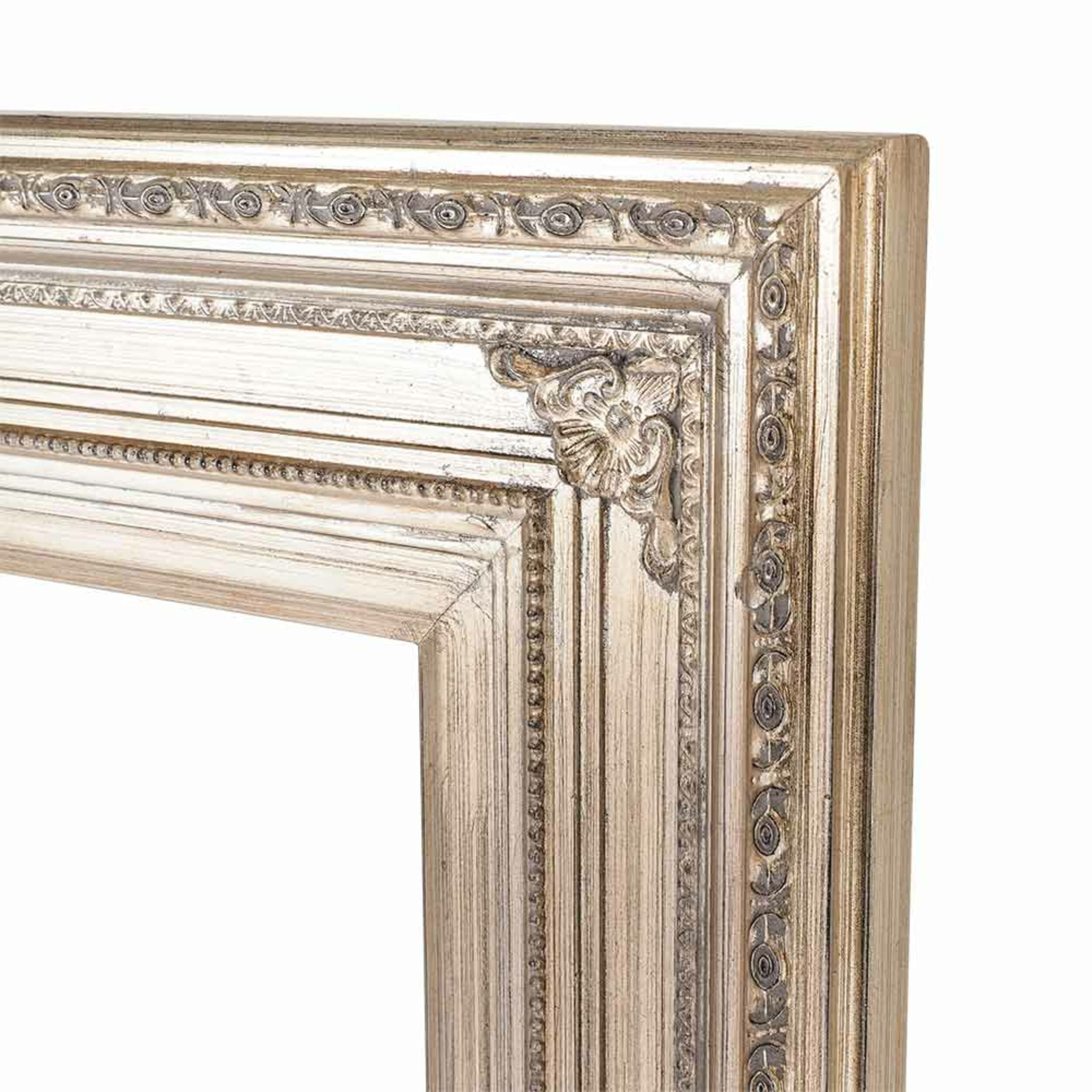 Alessandra Wood Bevel Mirror 80x120cm