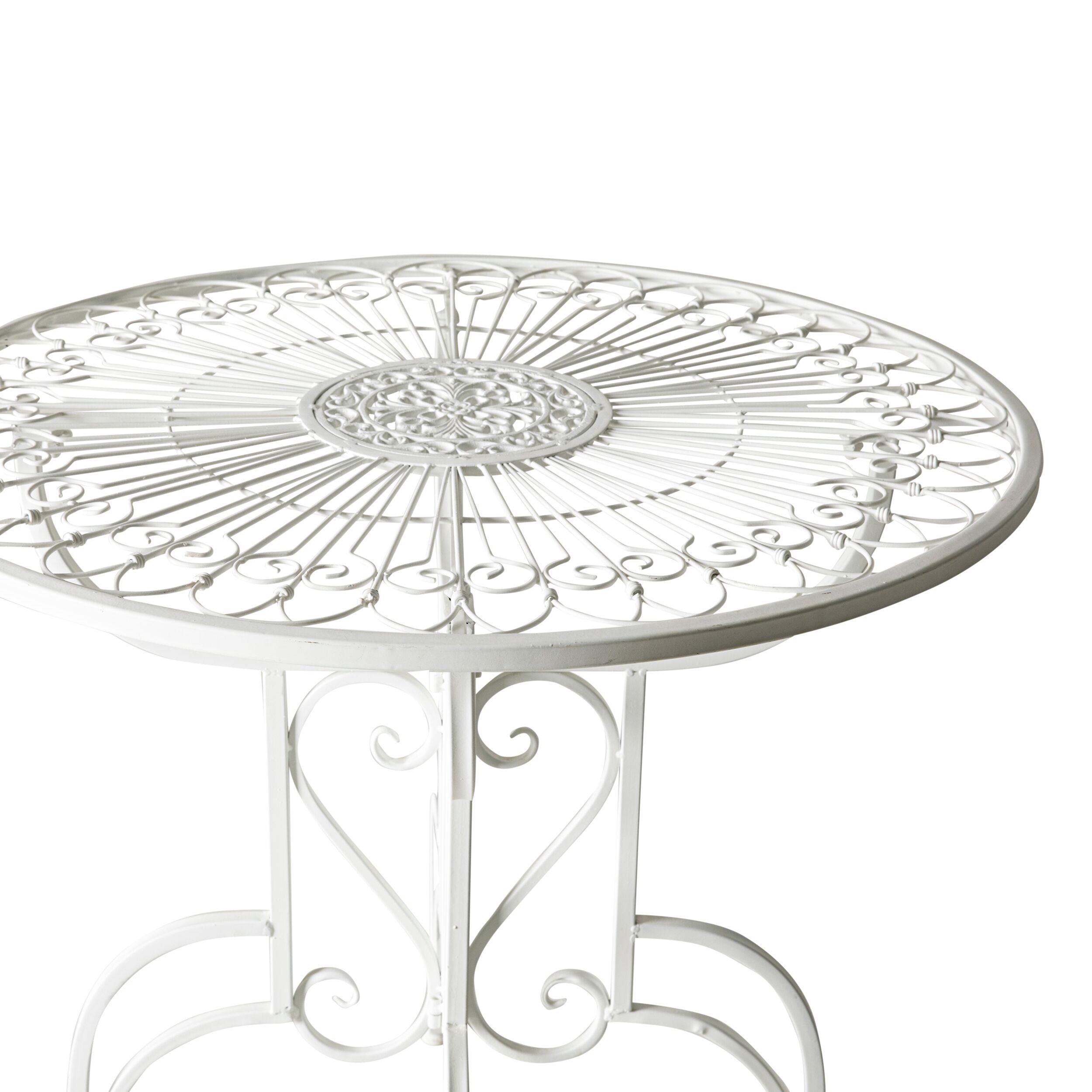 Arles Garden Table White