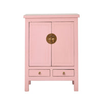 Sansha 2 Door & 2 Drawer Sideboard Blush Pink