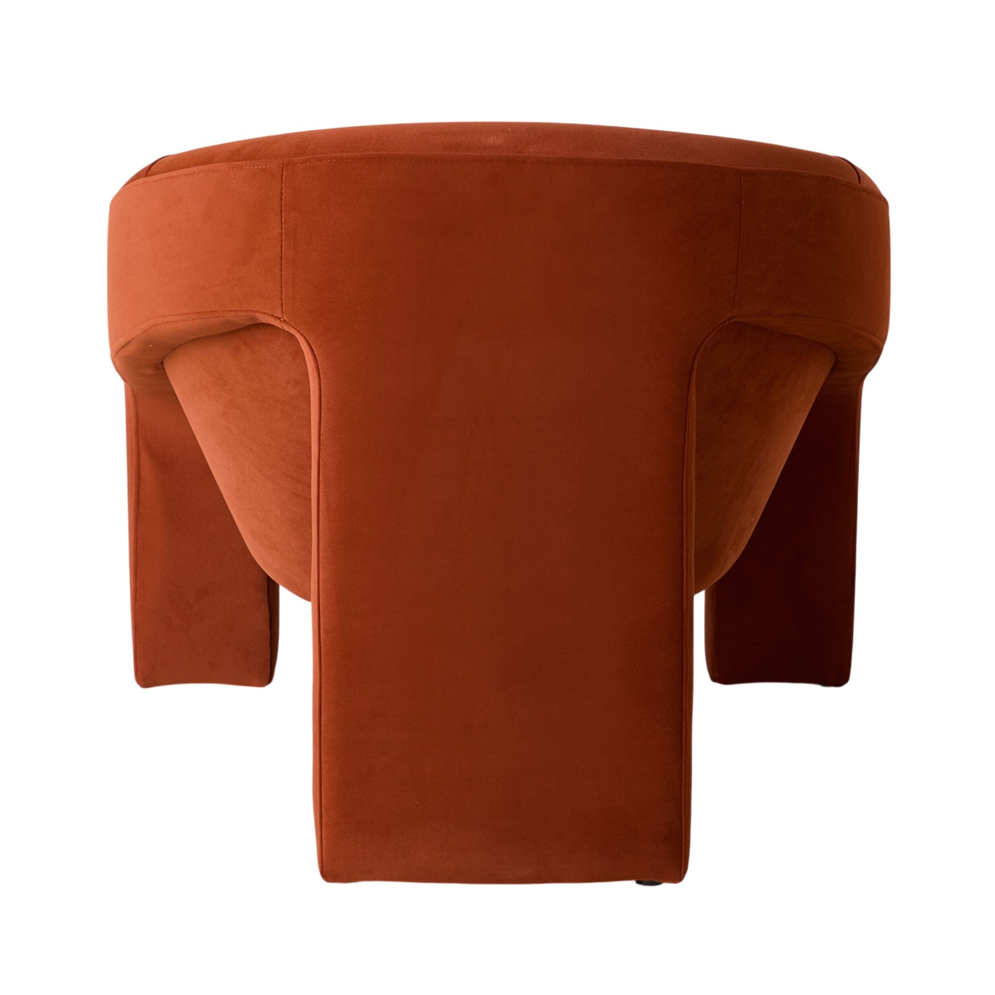Luka Occasional Chair Velvet Copper