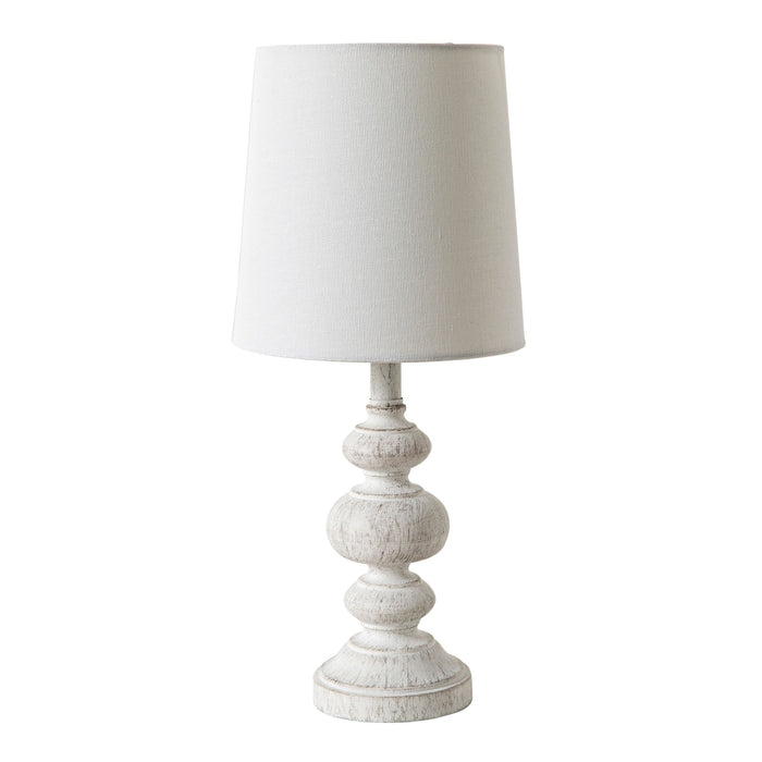 Peta White Table Lamp 40cm