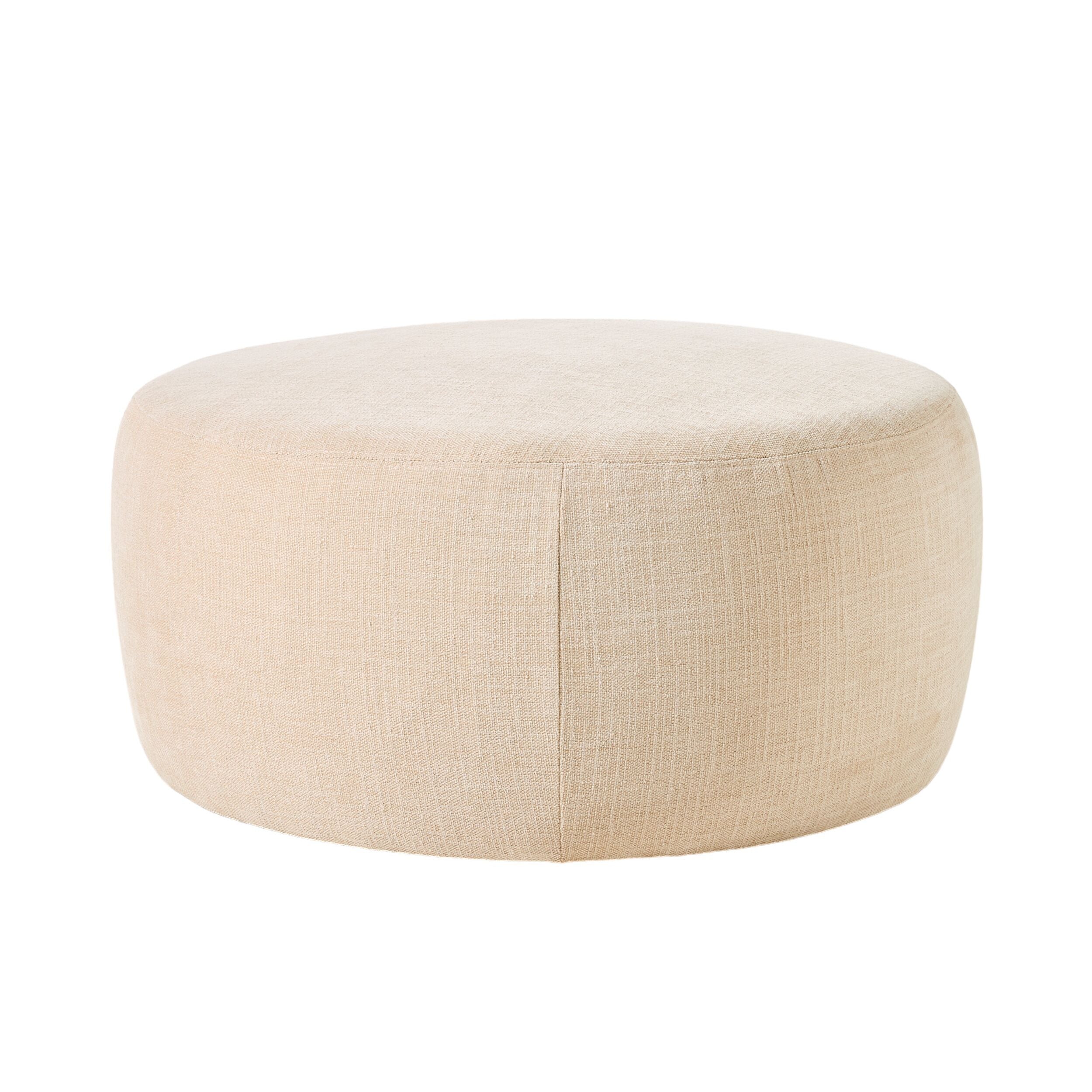 Tango Round Ottoman Large Solace Oat