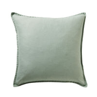 Hamptons French Linen Cushion Soft Sage 50x50cm