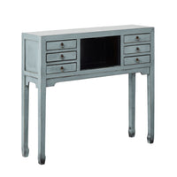 Sansha 2 Door & 6 Drawer Console Table Dove Grey