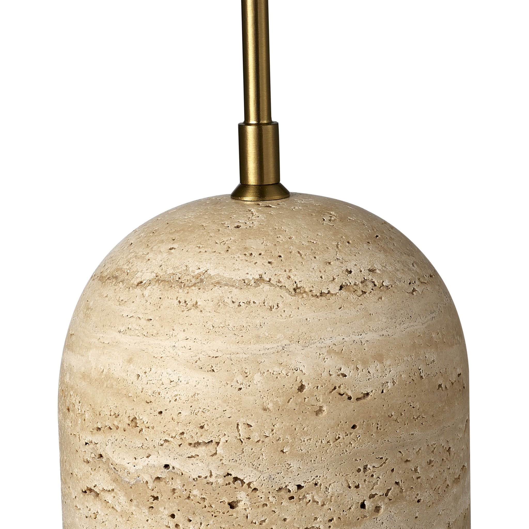 Marta Travertine Pendant 14x41cm