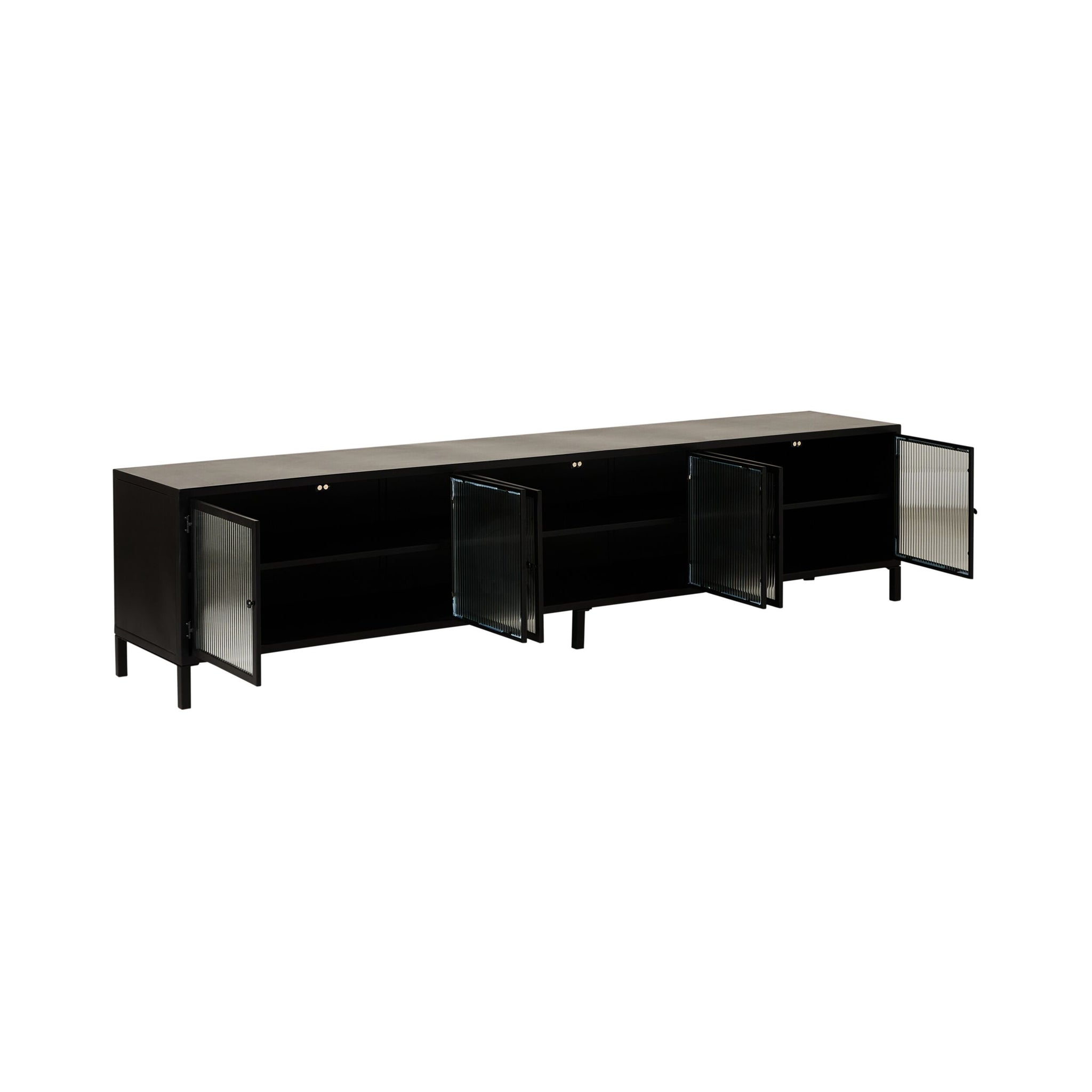 Nero Large Entertainment Unit 220cm