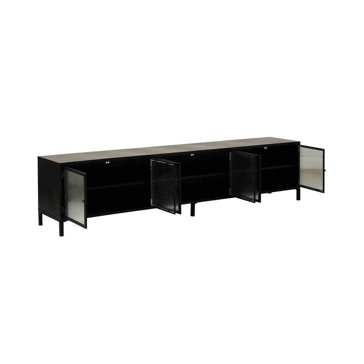 Nero Large Entertainment Unit 220cm
