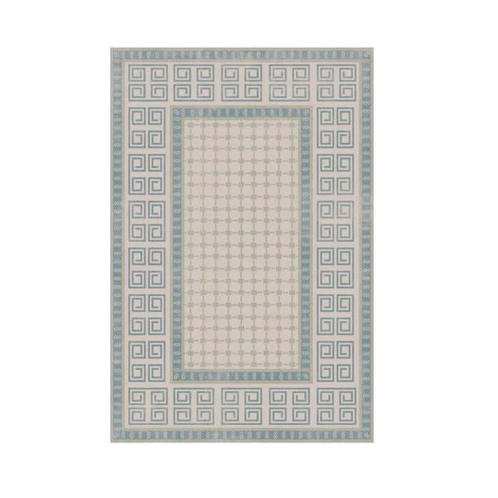 Paros Silky Soft Washable Doormat 60x90cm Ocean