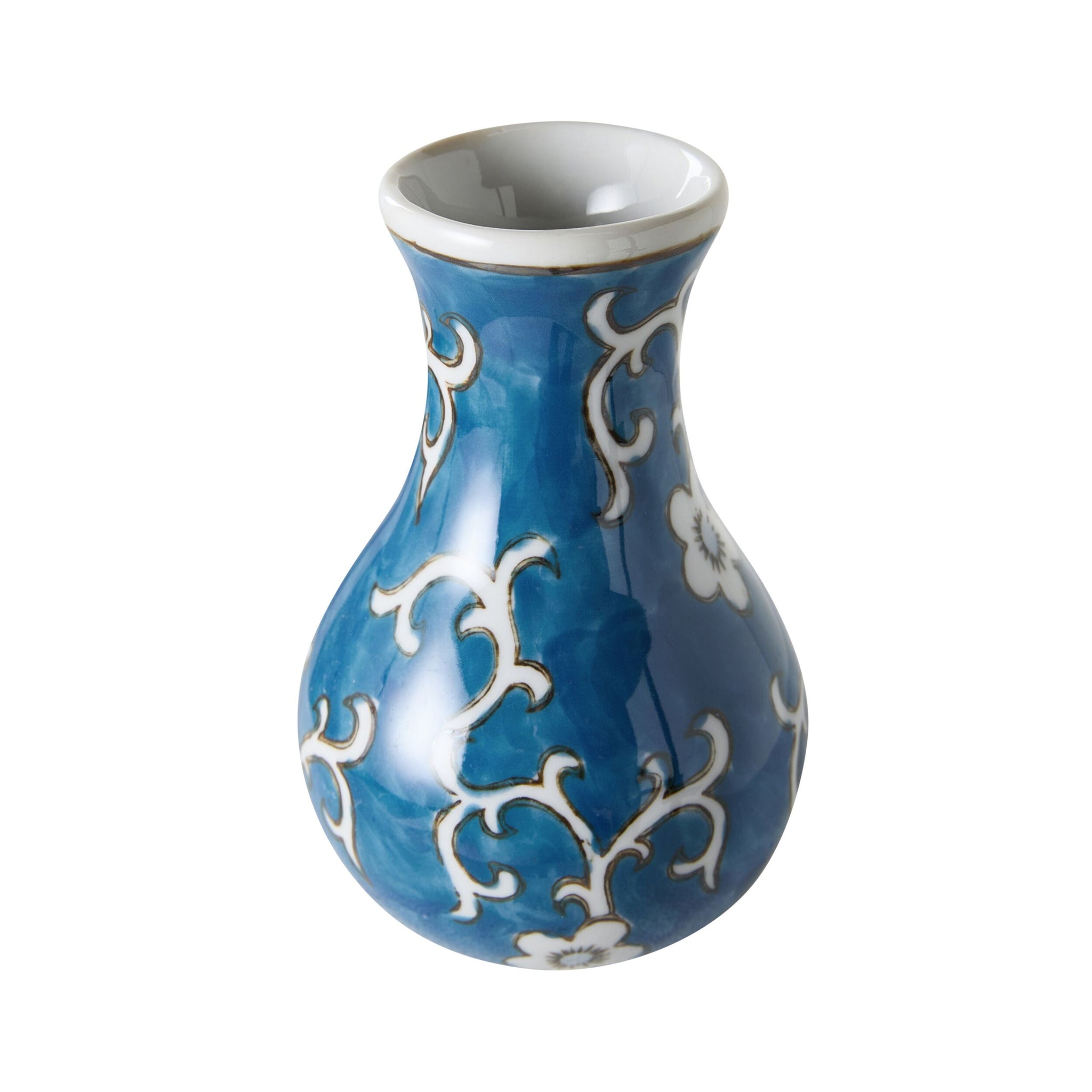 Celadon Alyssum Vine Bud Vase