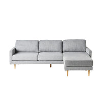 Boden 3 Seater Sofa with Reversible Chaise Sorrento Shadow