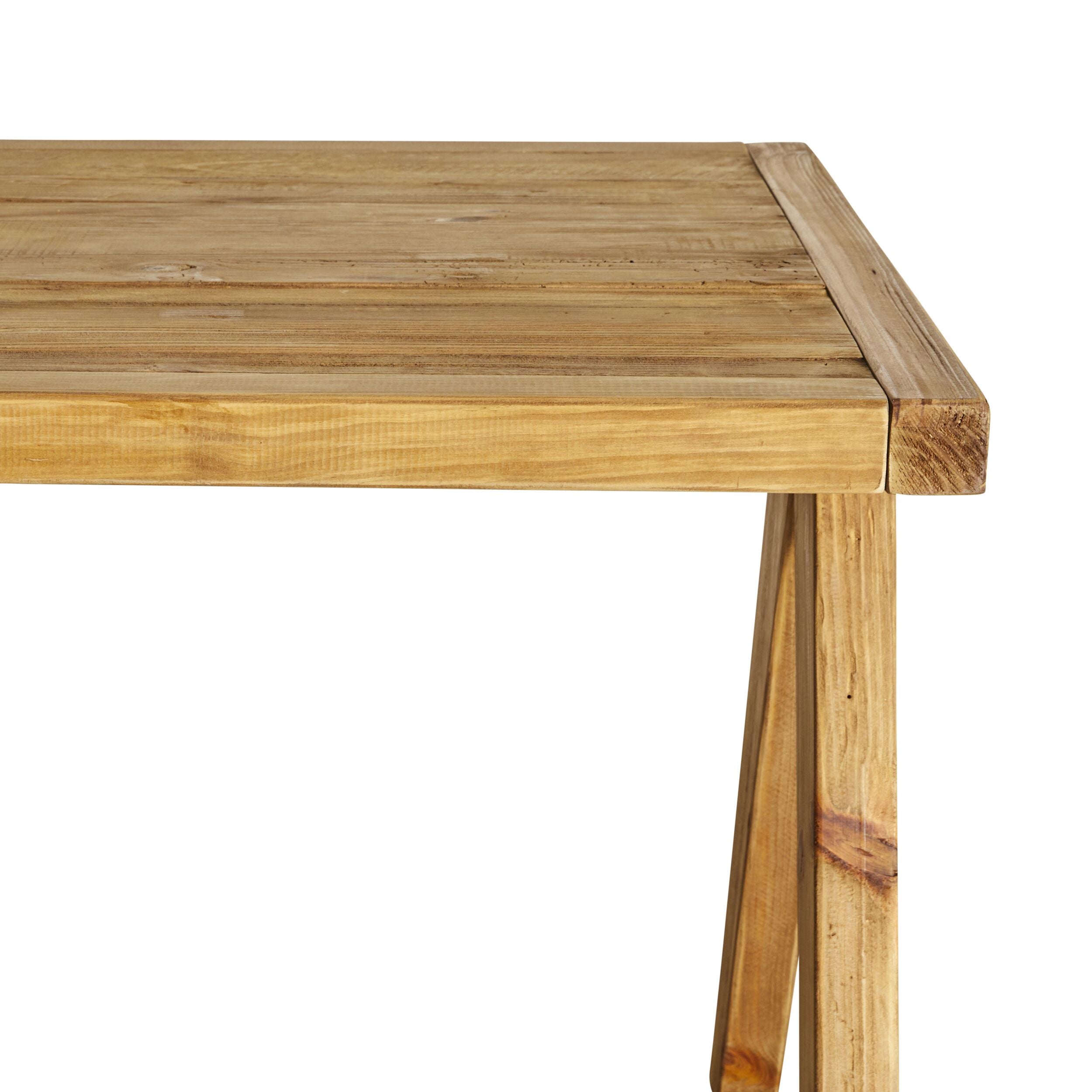 Kalise Reclaimed Timber Desk with Scissor Leg