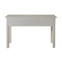 Nora Bone Inlay Console Table Grey