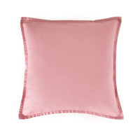 Hamptons French Linen Cushion Rose 50x50cm