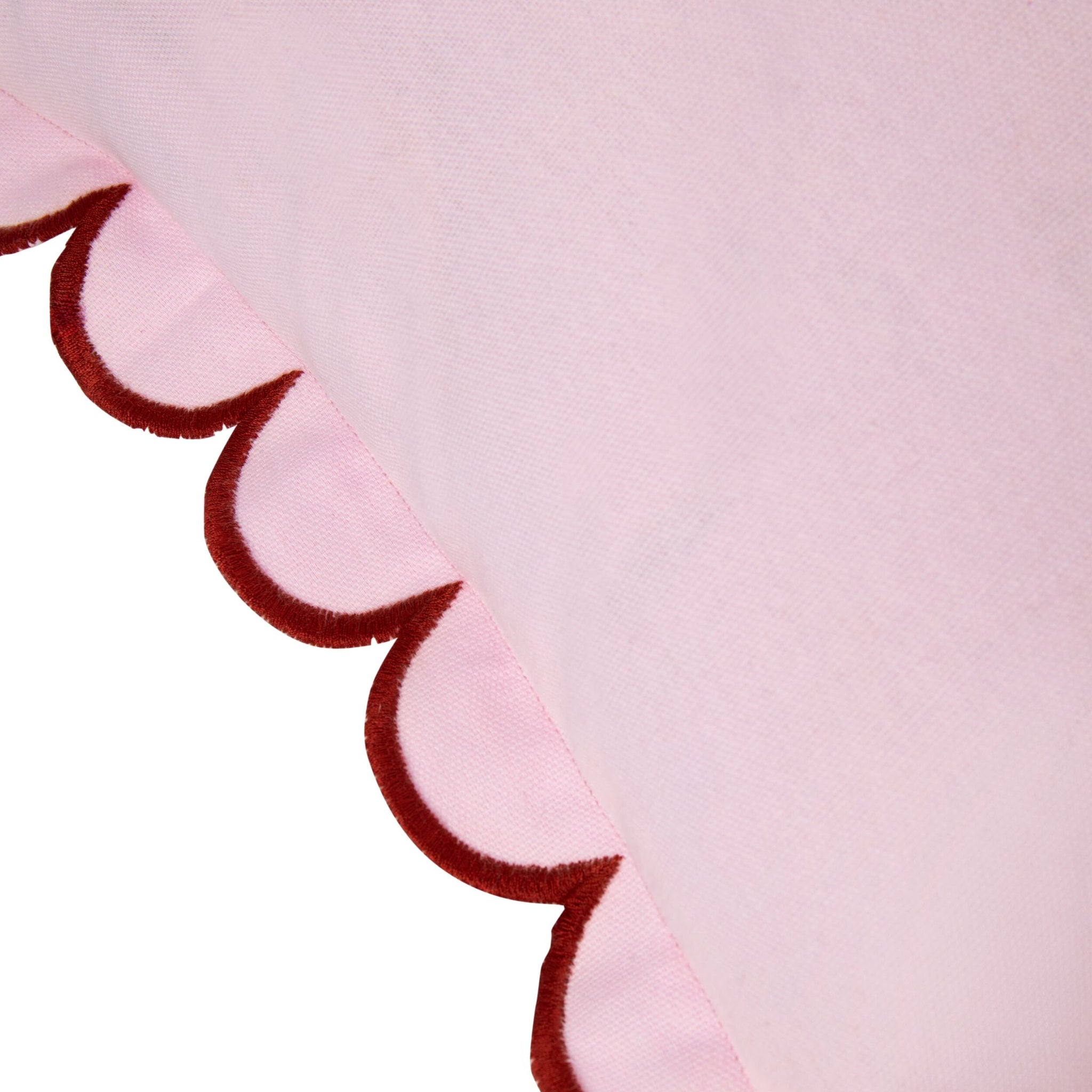 Aerin Scallop Cushion Merry Berry 45cm