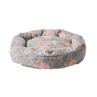 Malia Floral Blockprint Pet Bed Crush 60x15cm