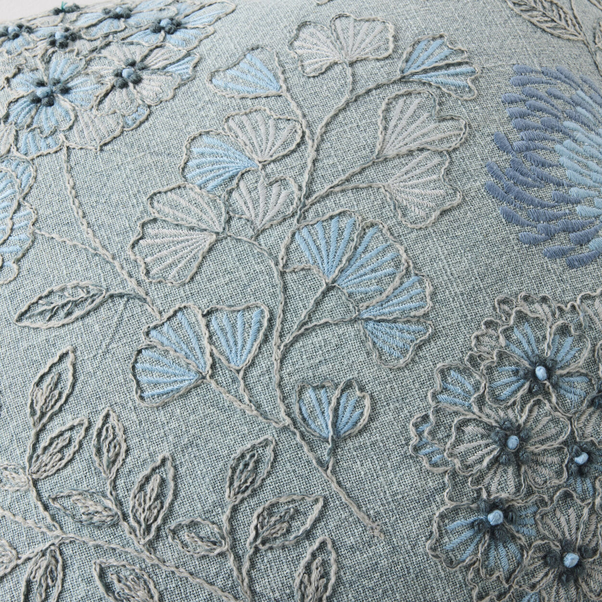 Stitch Bluesy Bouquet Cushion 50x50cm