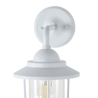 Devon 1 Light Exterior Wall Bracket White