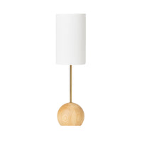 Alma Natural Table Lamp 18x68cm