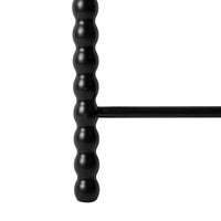 Orla Bobbin Towel Ladder Black