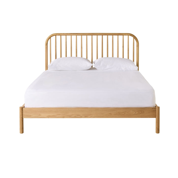Spintara King Bed Light Oak (NZ Super King)