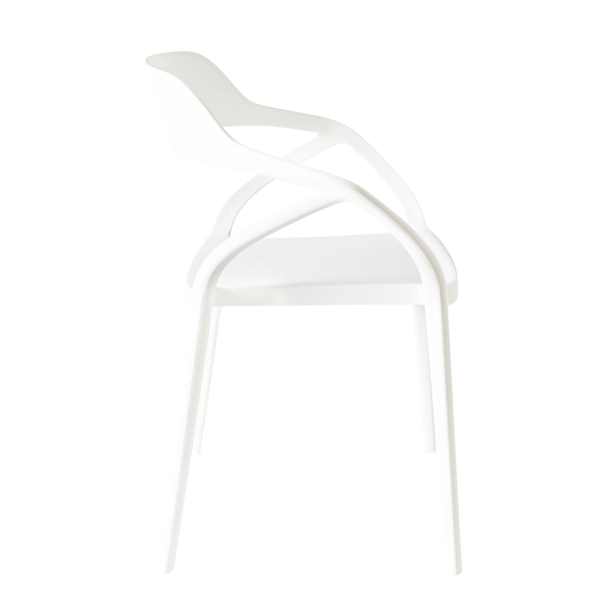 Inigo Outdoor Dining Chair White