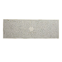 Nora Bone Inlay Console Table Grey