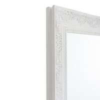 Quincy Antique White Mirror 90x60cm