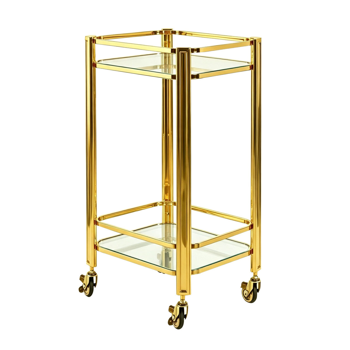 Goldwell Slimline Plated Bar Cart