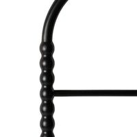 Orla Bobbin Towel Ladder Black