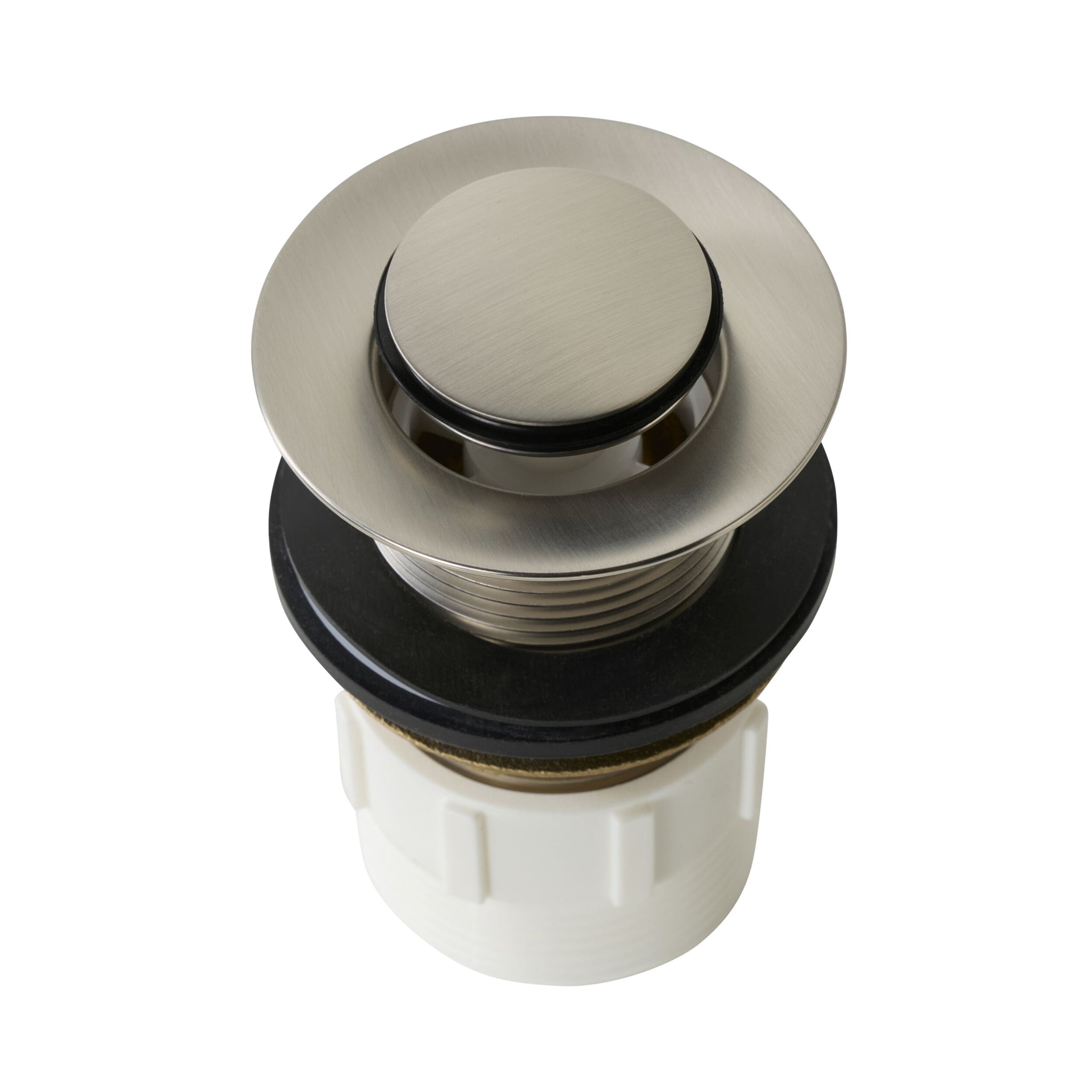 Camden Pop Up Waste Universal 32/40 x 80mm No Overflow Brushed Nickel