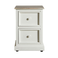 Maldon 2 Drawer Bedside Table