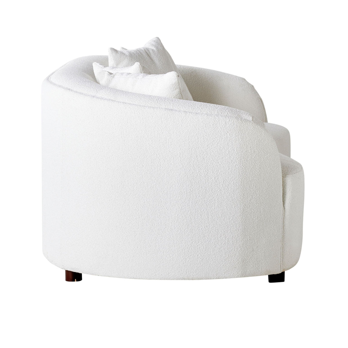 Alessa 3 Seater Sofa Luna Cloud White