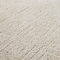 Plush Diamond Rug Cream 150x240cm