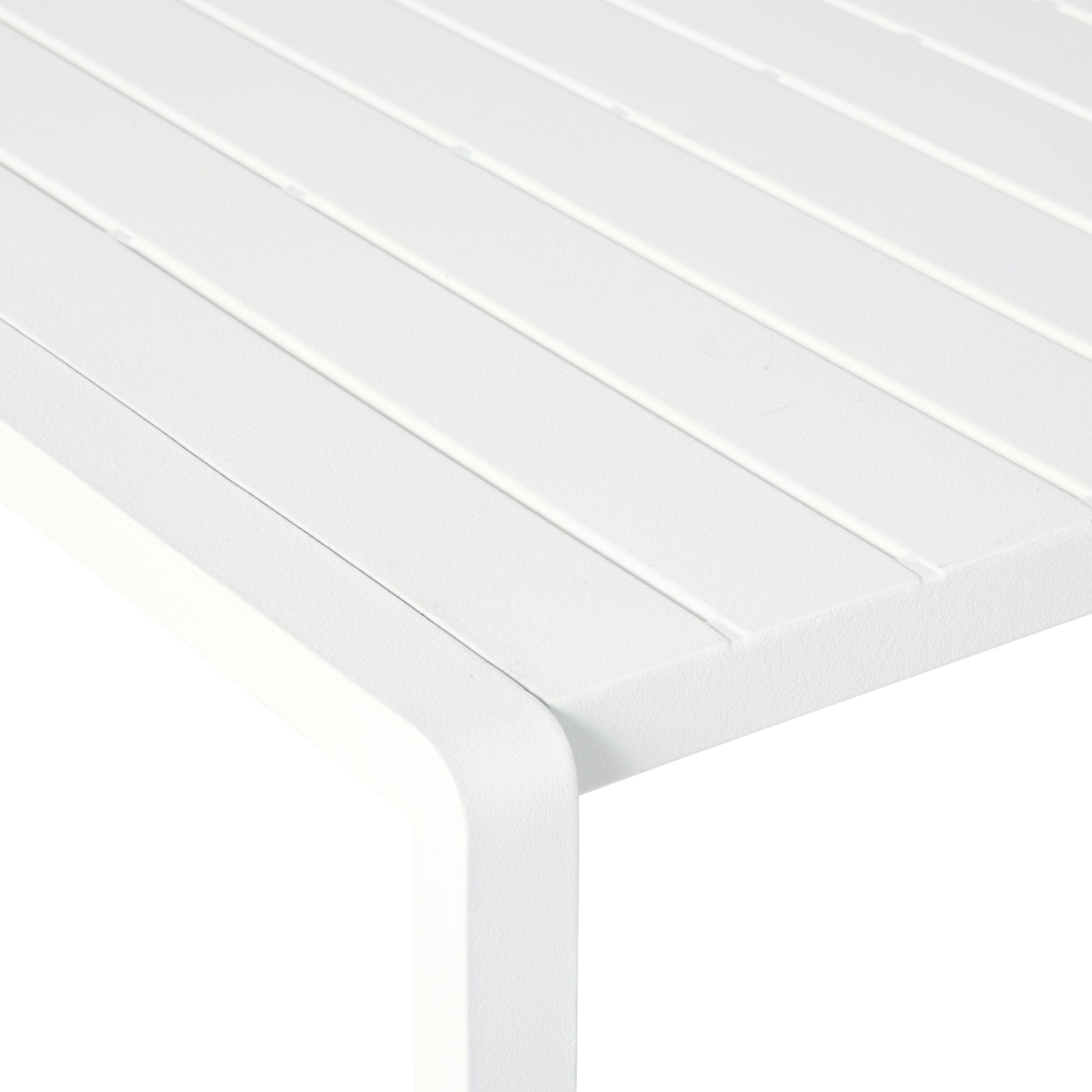 Kace Outdoor Coffee Table 130cm White