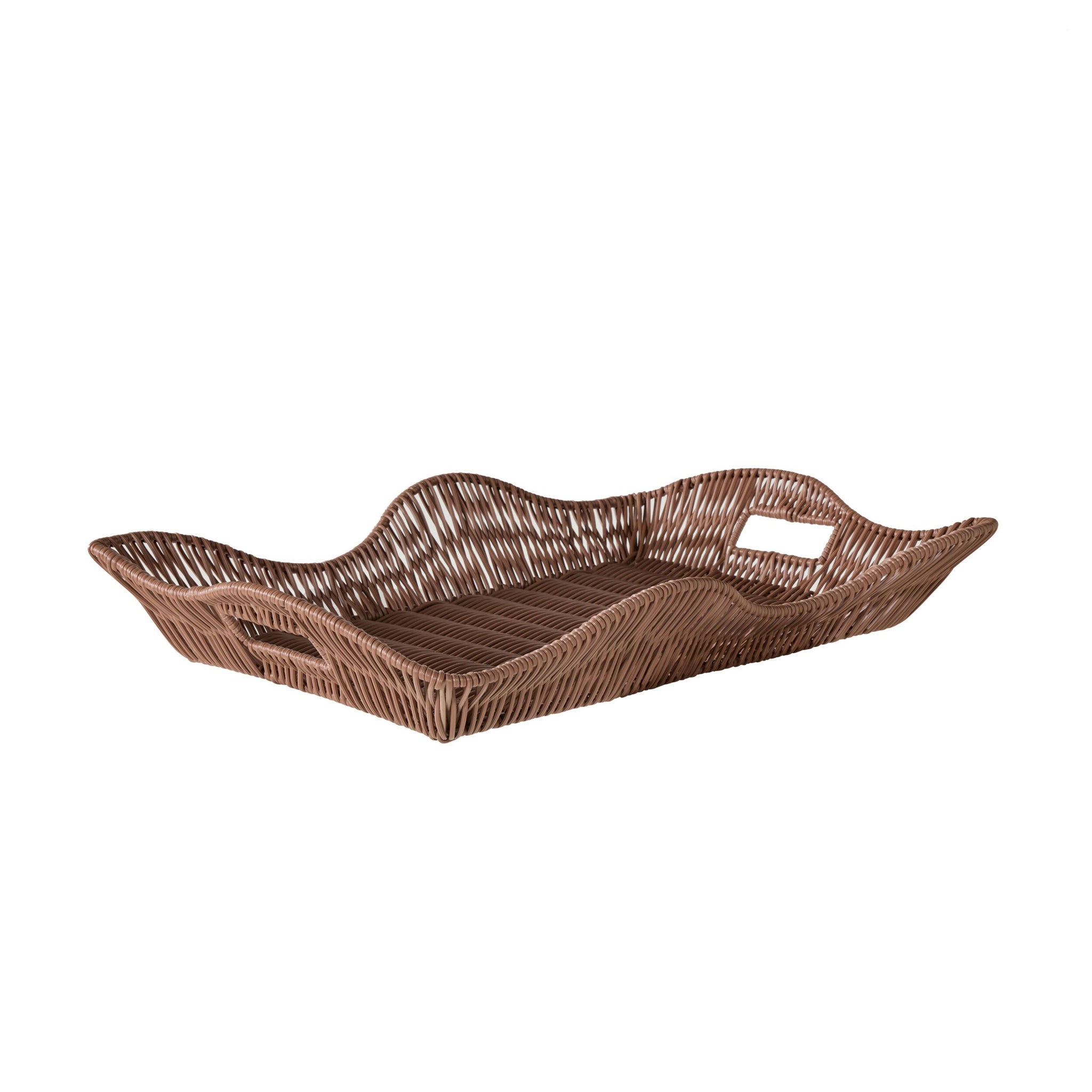 Sidney Woven Tray Clay