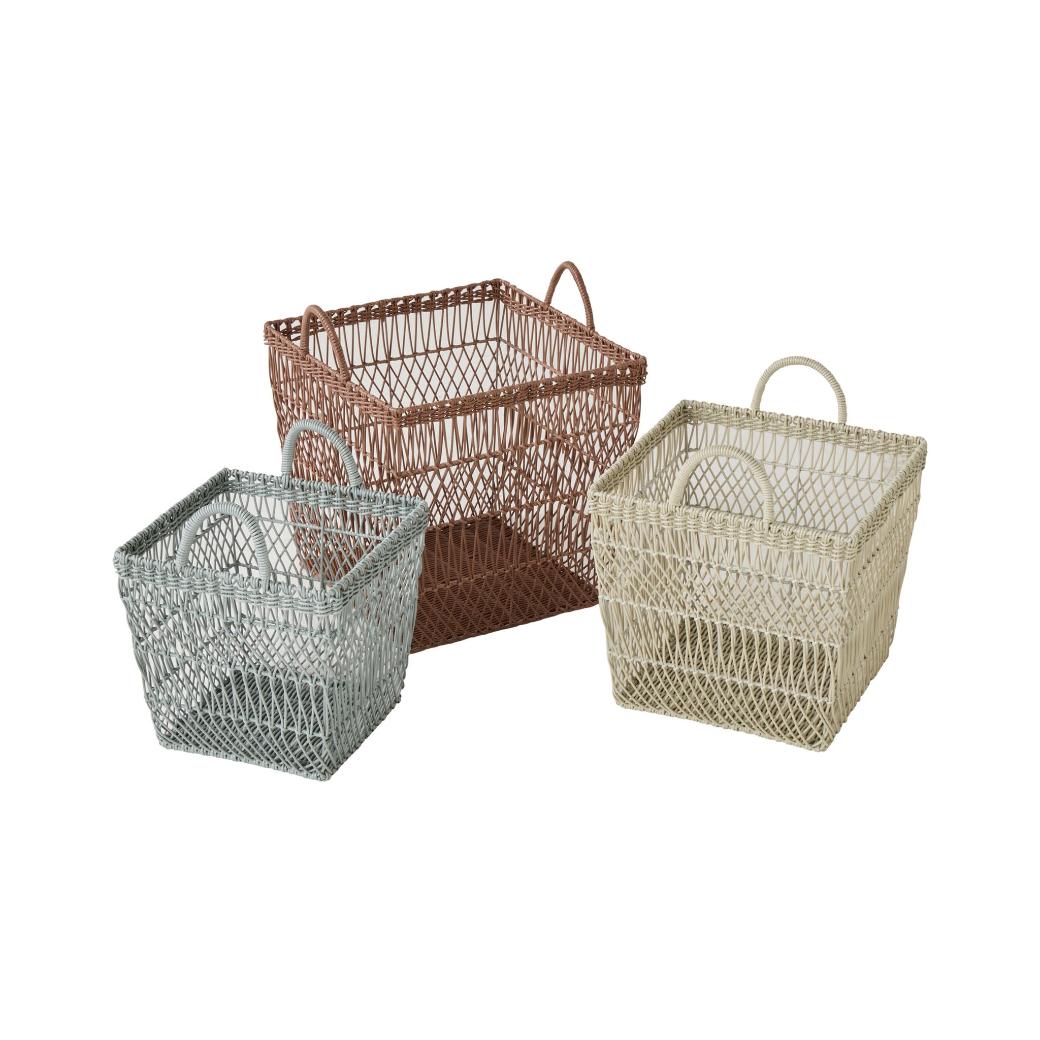 Sidney Woven Square Basket Set