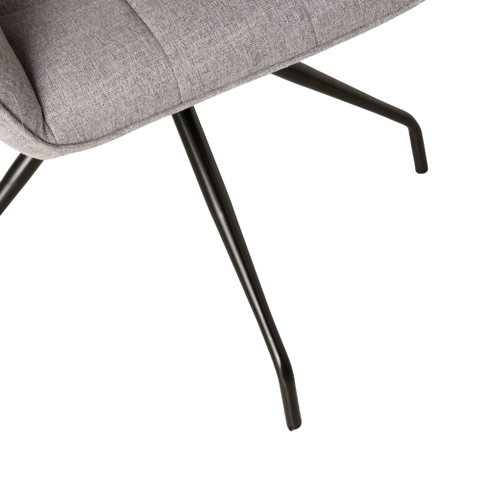 Anders Swivel Desk Chair Grey