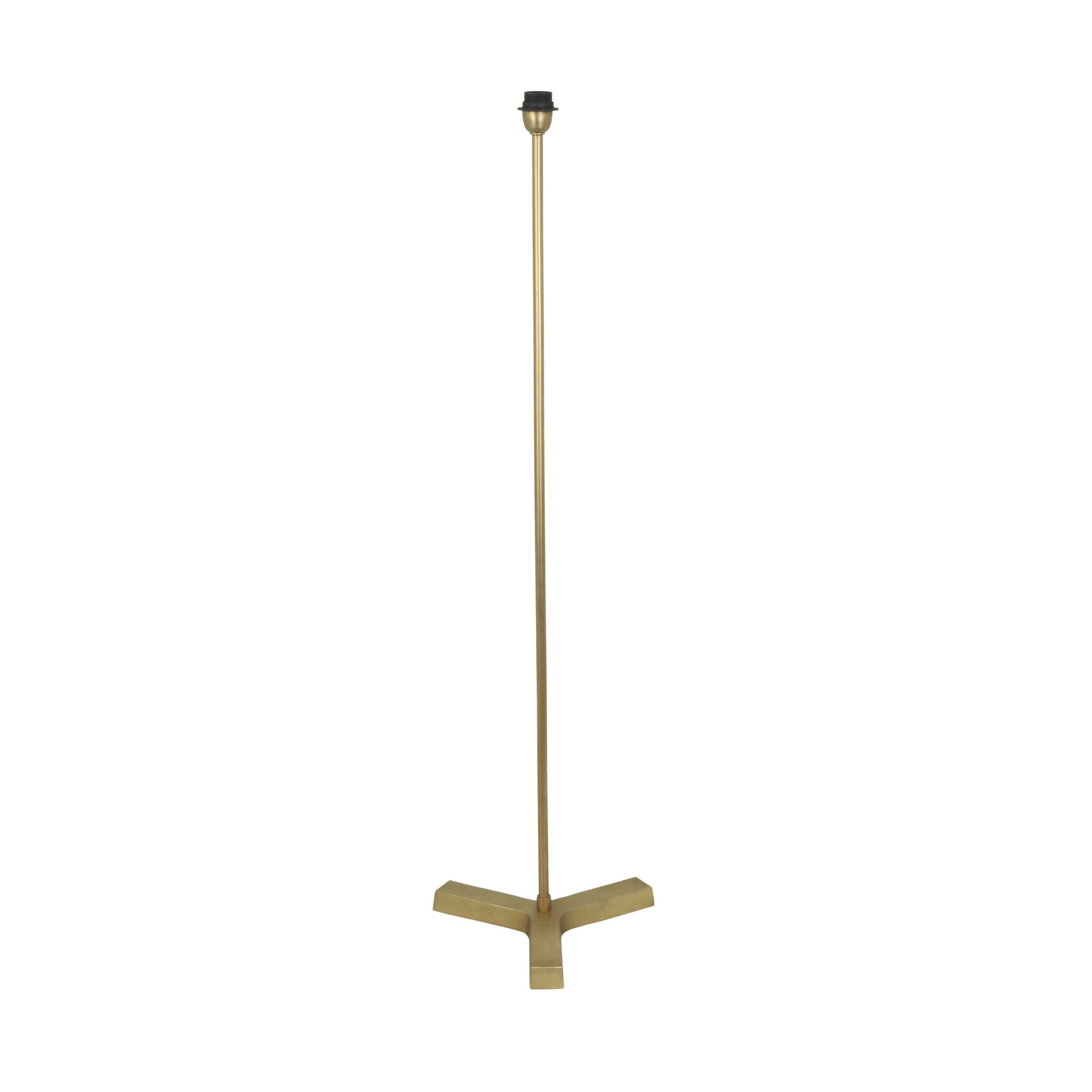 Rowan Matt Brass Metal Floor Lamp Base 29x29x117cm