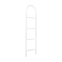 Orla Bobbin Towel Ladder White