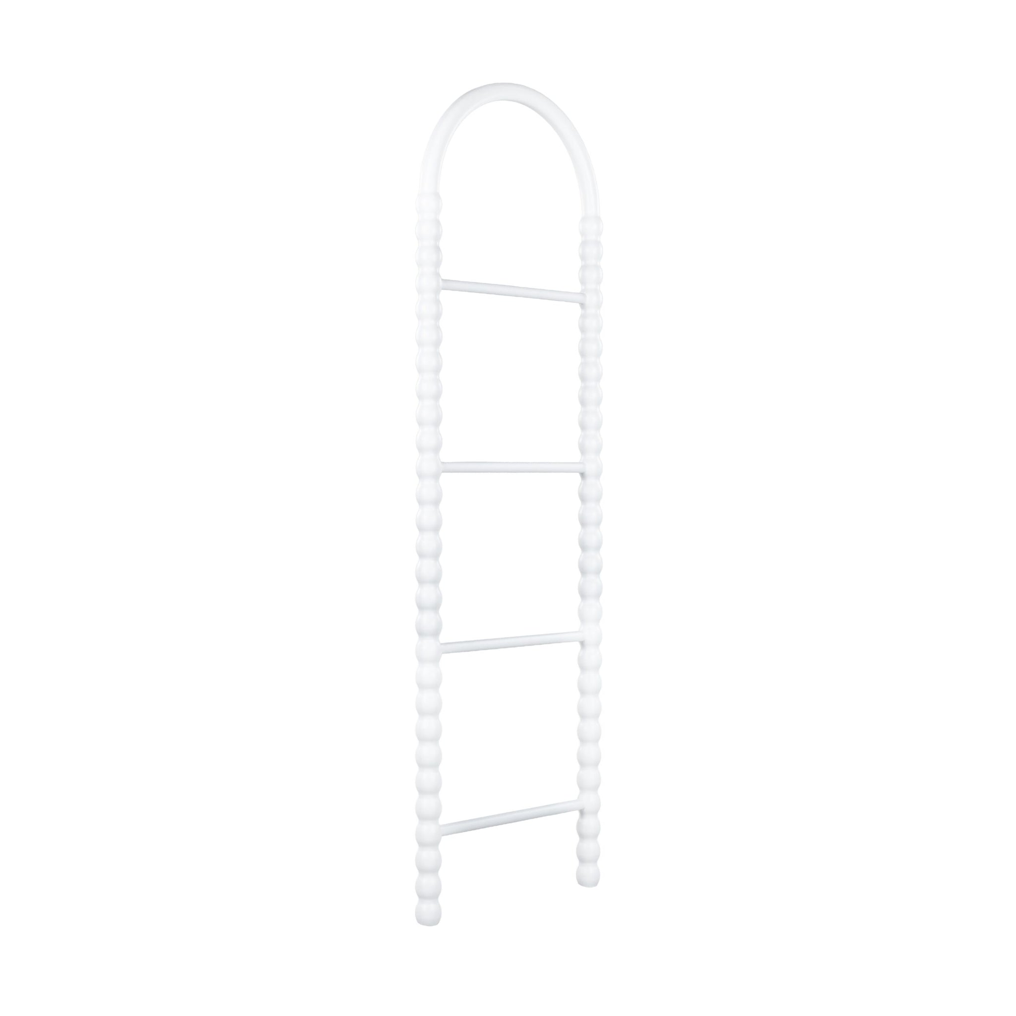 Orla Bobbin Towel Ladder White