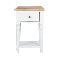 Clover 1 Drawer  Bedside Table / Side Table