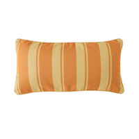 Aruba Outdoor Lumbar Cushion Citrus Stripe 70x35cm